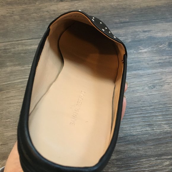 Banana Republic Black Demi-Studded Black Loafers - Picture 7 of 7